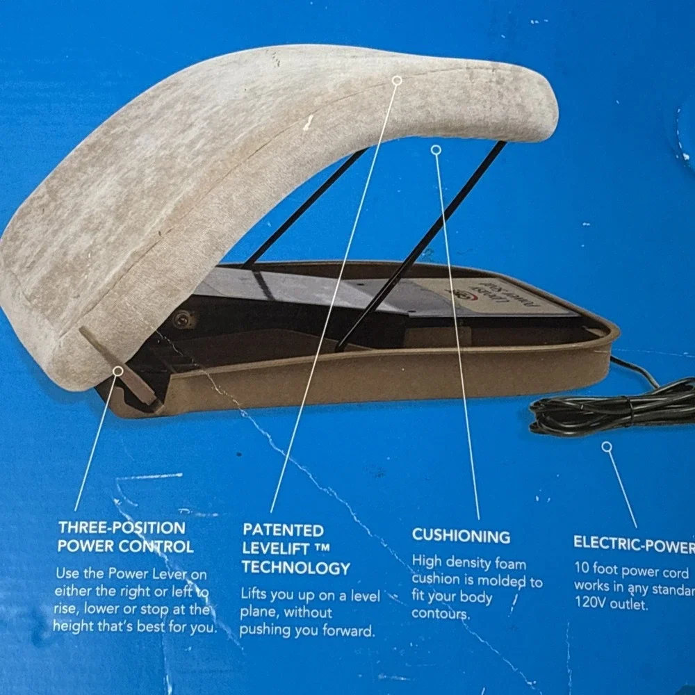 Up Easy Power Seat Electric Portable Lifting UPEP100 300lbs Carex UpEasy New
